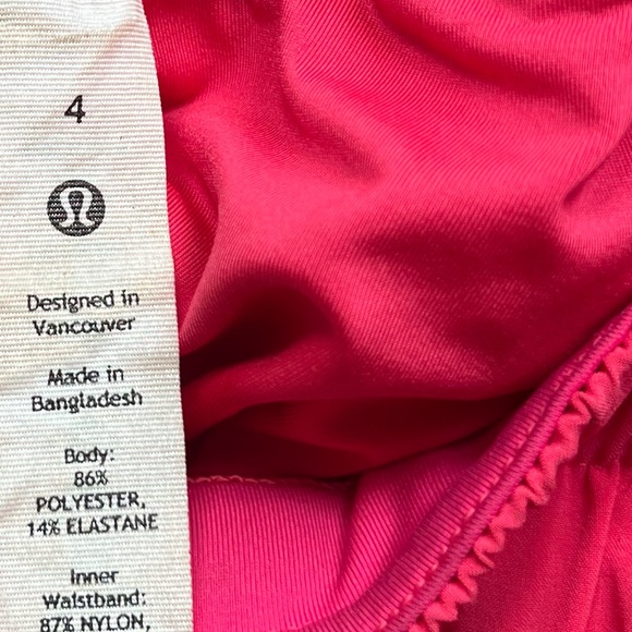 Lululemon track that shorts 3” glaze pink - Picture 4 of 4